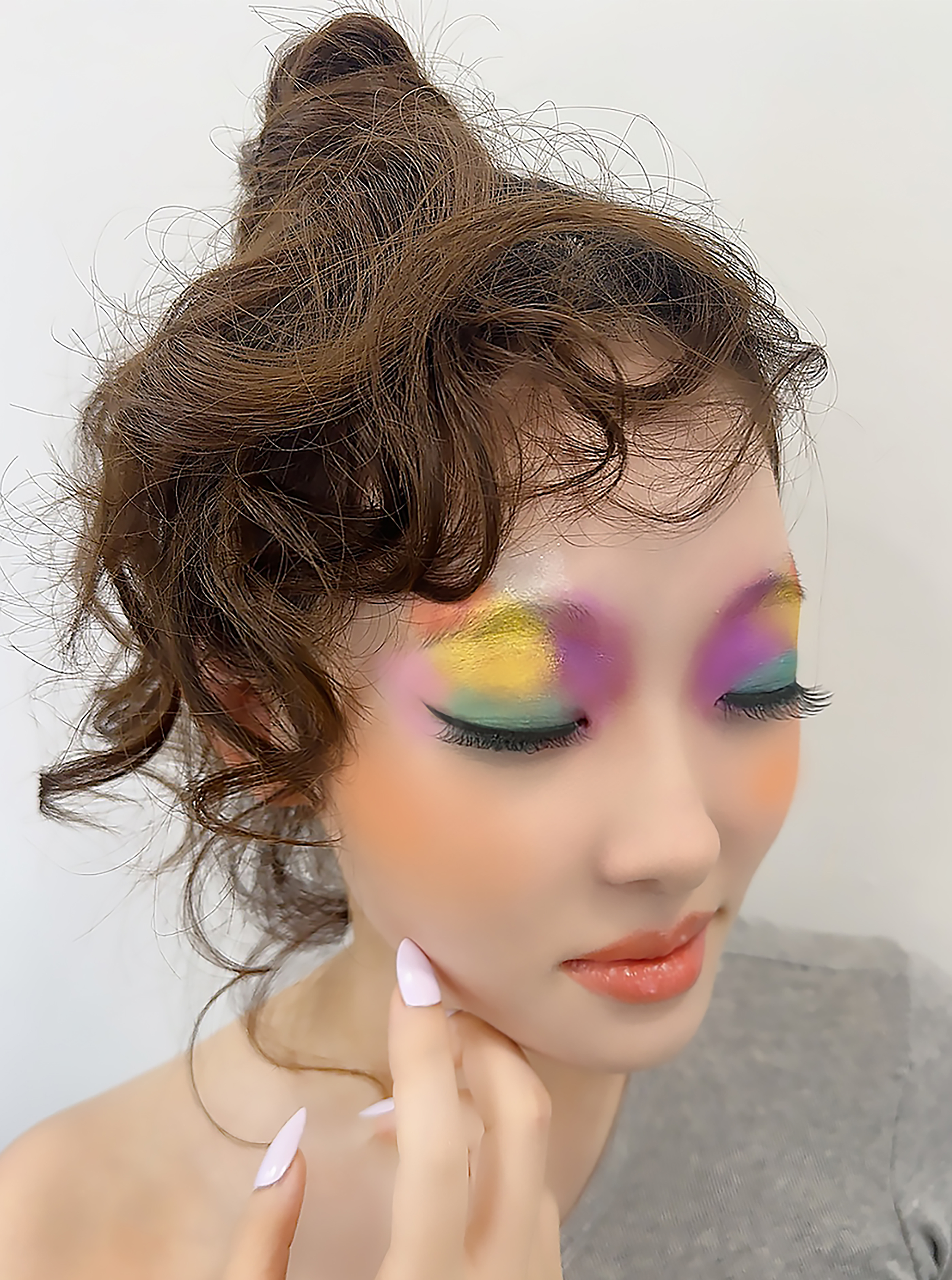 1. 서은서_대학부_메이크업_패션_Be Colorful_작품정면, 완성연출_영진전문대학교.jpg